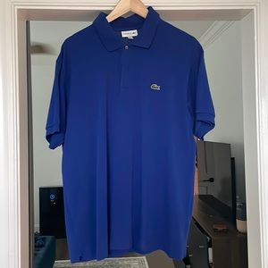Lacoste Polo, Electric Blue, XXL